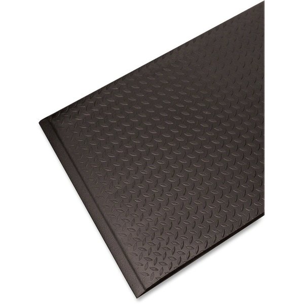 Millennium Mat Co Soft Step Anti-Fatigue Flr Mat, Black, Vinyl Foam MLL24020301DIAM